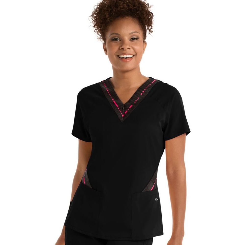 Scrub set Greys Anatomy Black Scrub top. Beyond scrubs bottoms. XS NWT